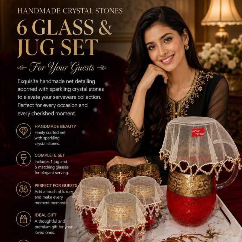 Handmade Decorative Mesh Food Cover