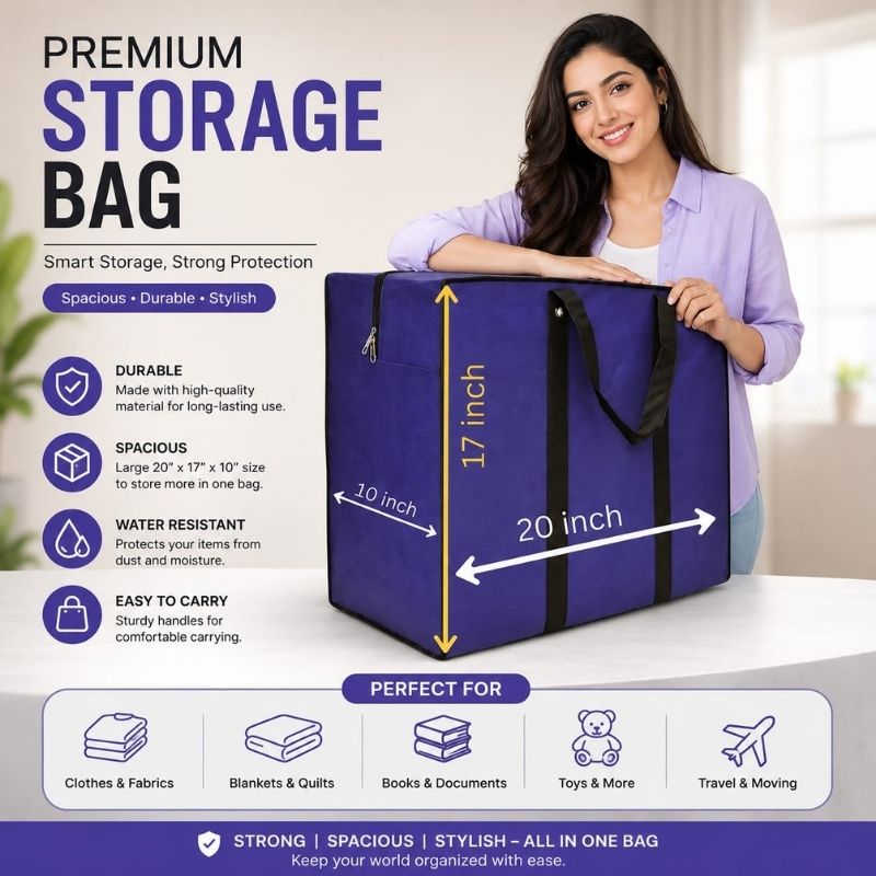 XL Blanket & Comforter Storage Bag
